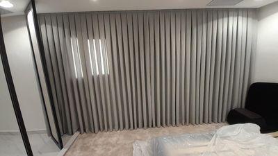 Curtain installation